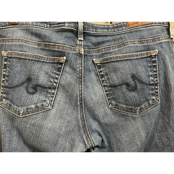 AG Adriano Goldschmied Women's Jeans The Stevie Slim Straight Sz 29R USA - Picture 6 of 13